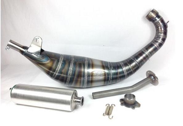 2fast 100ccm Racingauspuff Derbi