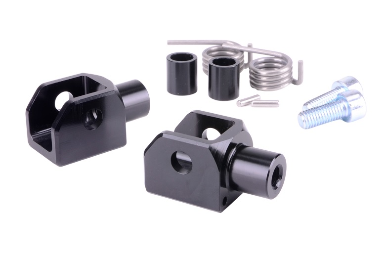 2win CNC Fußraster Montageset