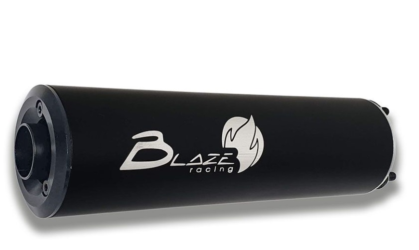Blaze Racing Endschalldämpfer schwarz