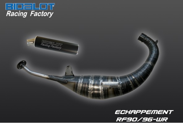 Bidalot Racing RF-WR low Auspuffanlage 88-96ccm