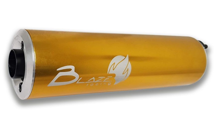 Blaze Racing Endschalldämpfer gold
