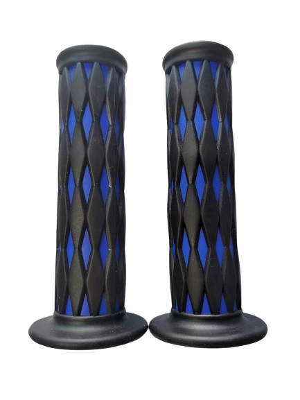 Handgriffset Diamond blau-schwarz