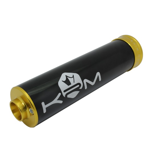 KRM Pro-Ride Endschalldämpfer gold