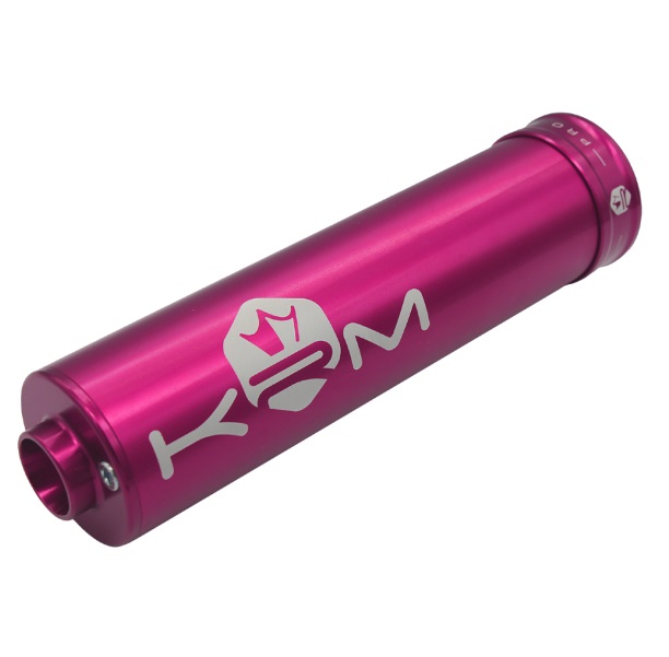 KRM Endschalldämpfer "full colour" pink