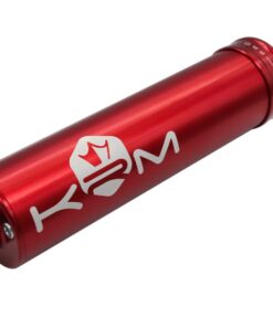 KRM Endschalldämpfer "full colour" rot