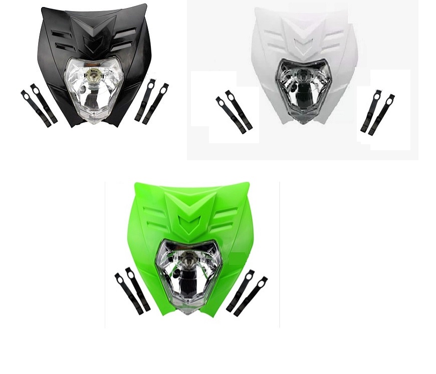 KTM EVO 2 Lichtmaske inkl. Anbauteilen