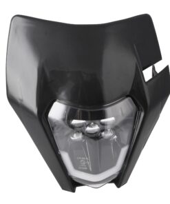 KTM EXC 2018er-Style Lichtmaske inkl. LED Scheinwerfer schwarz