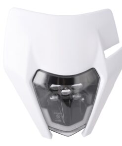 KTM EXC 2018er-Style Lichtmaske inkl. LED Scheinwerfer weiß