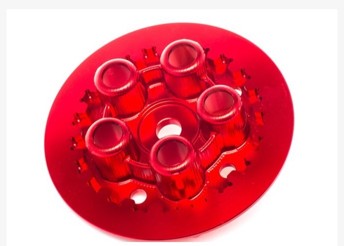 Verstärkte Kupplungsdruckplatte Derbi rot