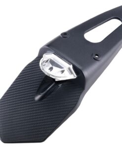 Taferlhalterung inkl. Kyklop-LED Rücklicht Carbon