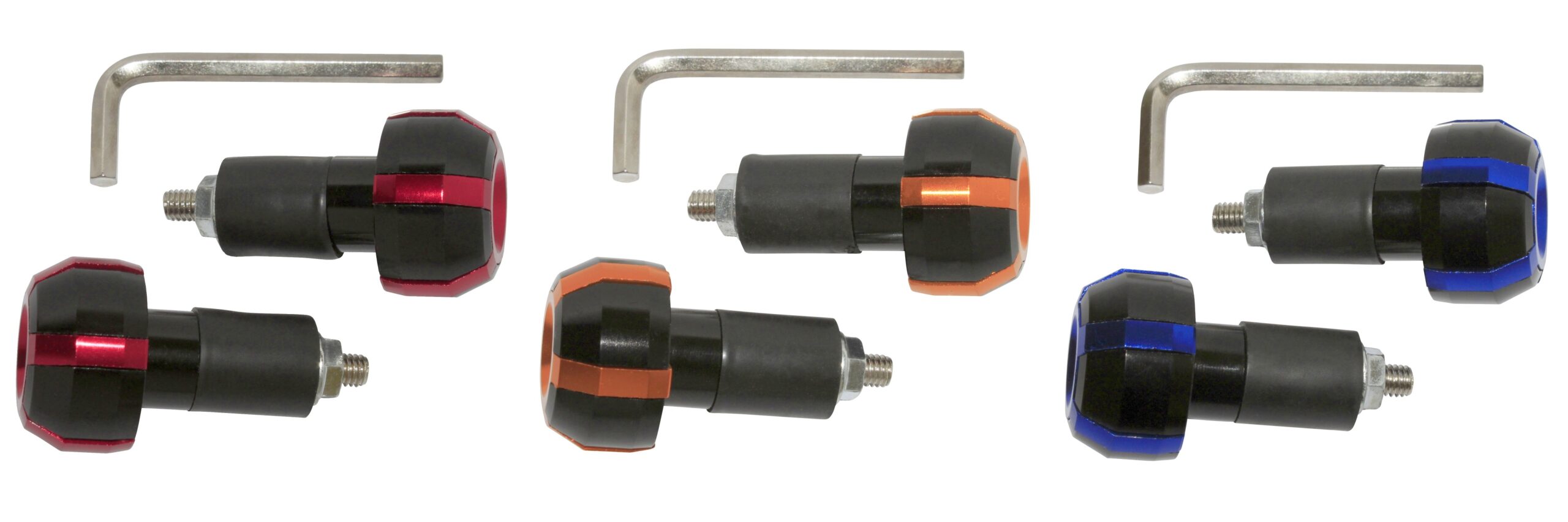 Vibrationsdämpfer/Lenkerende farbig