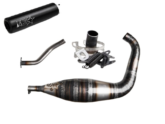 MJC Racing Sportauspuffanlage 90-100ccm Derbi