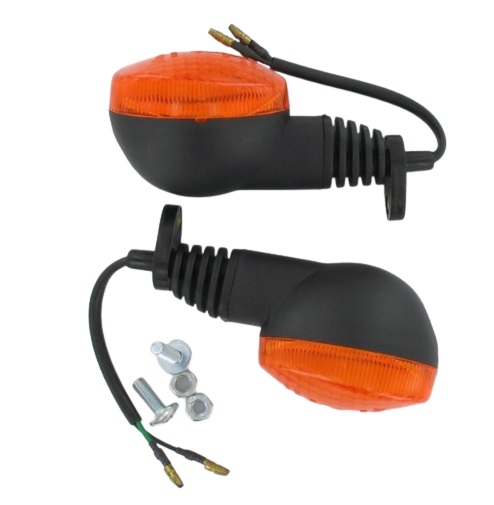 Original Blinkerset Replica mit E-Nummer Orange