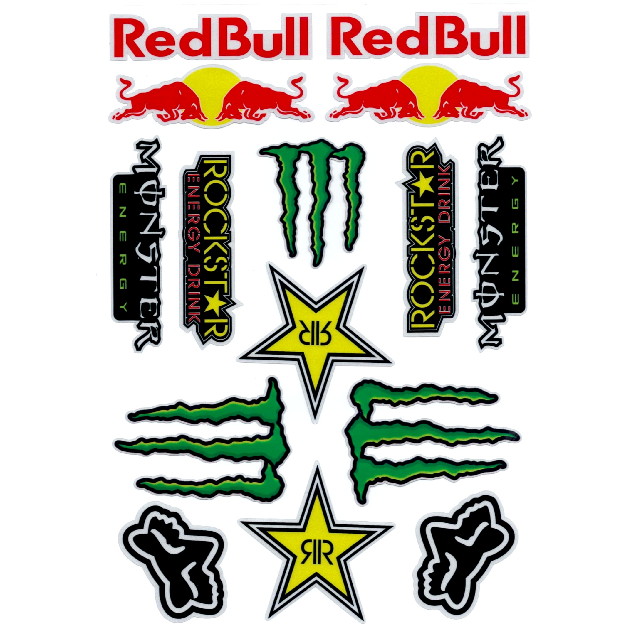 Sponsor-Aufkleberset
