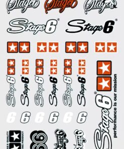 Stage6 Aufkleberset A4