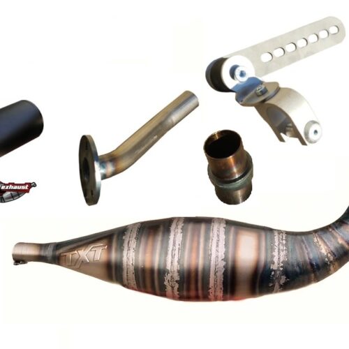 TXT Racing V8 70-80cc Sportauspuff Am6