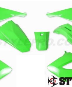 Giftgruenes Verkleidungsset Derbi