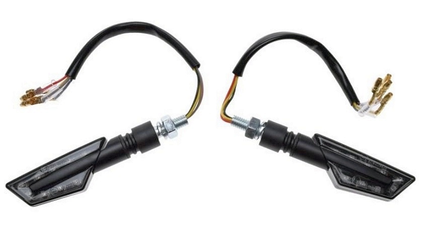 LED Blackline Blinker getönt mit E-nummer