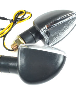 Racing Blinker kurz mit E-Nummer transparent