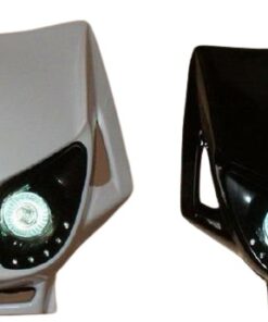 Scheinwerfer Doppeloptik inkl. Tagfahrleuchten schwarz